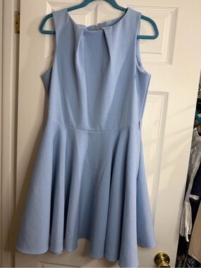 open lace back dress Fitted Tank and Pleated Skirt Athletic Dress Large